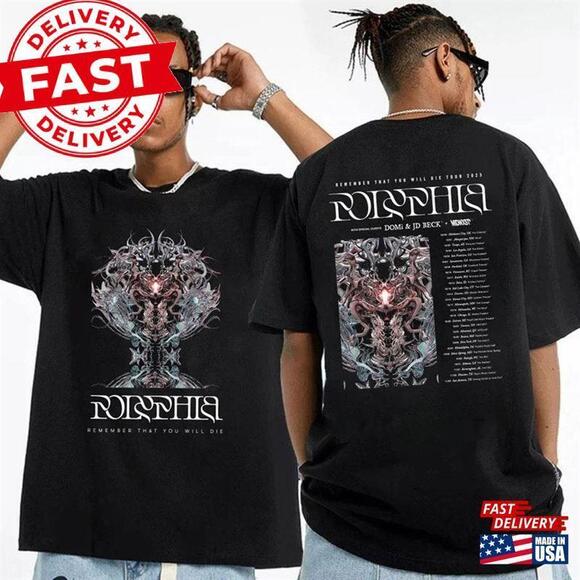 Tops - Polyphia Remember That You Will Die Tour Shirt Band Fan Unisex 2 Sided